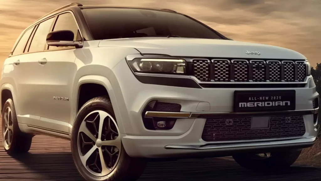 2025 Jeep Meridian launched in India